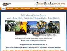 Tablet Screenshot of classic-bike-india.de