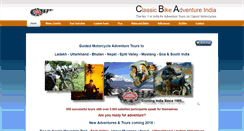 Desktop Screenshot of classic-bike-india.com