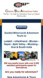 Mobile Screenshot of classic-bike-india.com